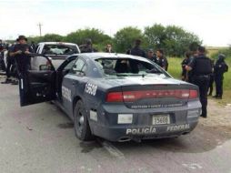 Fuerzas federales y estatales mantienen patrullajes aéreos y terrestres en busca de los agresores. Imagen tomada de @Caduet510. ESPECIAL /