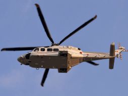 El helicóptero mexicano vuela hasta la frontera y comienza a disparar a los oficiales estadounidenses, según la cadena News 4 Tucson. ARCHIVO /
