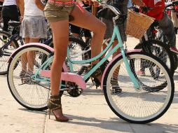 El objetivo: promover a este vehículo como la opción para  tener un estilo de vida más sano. ARCHIVO /