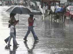 Las fuertes lluvias prevalecerán en el Estado jalisciense. ARCHIVO /