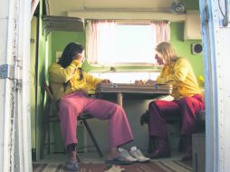 Los Jilgueros de rosarito de la película 'Volando bajo'. ESPECIAL /