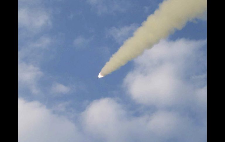 El pasado 26 de junio el Ejército norcoreano disparó tres proyectiles de corto alcance. ARCHIVO /