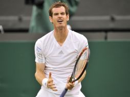 Andy sigue con paso firma en busca de defender su titulo en Londres. AFP /