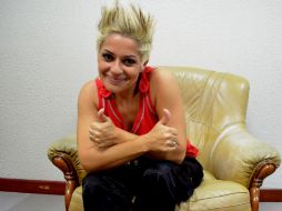 La intérprete explica que ahora que está viviendo en Guadalajara se siente un poco como en casa.  /