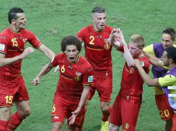 Con el partido entre Estados Unidos y Bélgica se termina la fase de octavos de final. EFE /