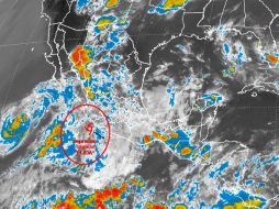 La tormenta tropical 'Elida' se localiza a 715 kilómetros al oeste-suroeste de Cabo San Lucas. TOMADA DE @conagua_clima  /