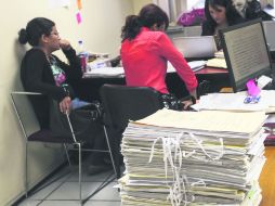 Las oficinas del Tribunal de Arbitraje y Escalafón reflejan el rezago de actuación de la justicia en relación a los juicios laborales.  /