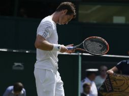 Andy se coronó en el último torneo en la capital de Londres y ahora cayó en cuartos de final. AP /
