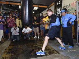 El 'Canelo' se está preparando para su enfrentamiento contra Erislandy Lara. ARCHIVO /