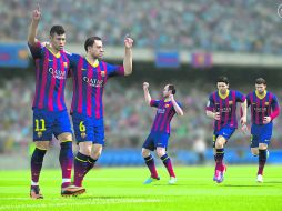 Avance. El juego, creado por la empresa EA Sports, permite que los usuarios disputen diferentes competencias oficiales de la FIFA. ESPECIAL /