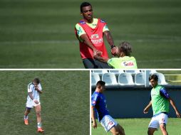 Ellos no podrán estar con sus selecciones en esta fase de la Copa. EFE /