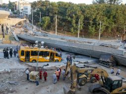 El viaducto se encuentra a unos cinco kilómetros del estadio Mineirao, sede del Mundial. AP /