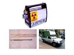 La camioneta perteneciente a la empresa Novo Control es localizada en Tlalnepanta, pero no hay señales de la sustancia tóxica. EFE /