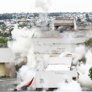 Derriban con explosivos edificio de la FEG