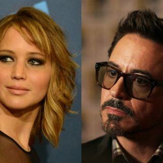 Robert Downey Jr. y Jennifer Lawrence, actores poderosos