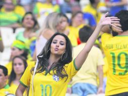 Por primera vez, Colombia jugó sin tener el apoyo de la mayoría en las gradas. AFP /