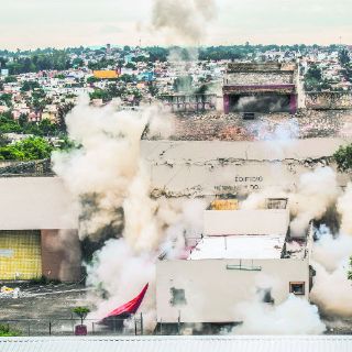 Cae edificio de la FEG