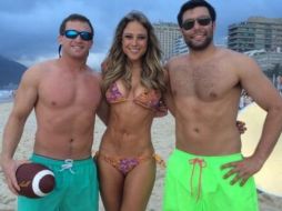 Huppenkothen viajó a Brasil con el equipo de Televisa Deportes para realizar la cobertura por el Mundial 2014. ESPECIAL /