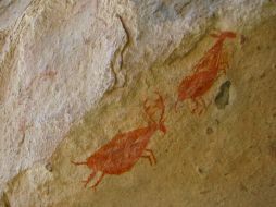 Se denomina arte rupestre a los rastros de actividad humana o imágenes que han sido grabadas o pintadas sobre superficies rocosas. ARCHIVO /