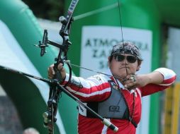 Uno de los oros fue gracias a Luis Álvarez, quien en arco olímpico venció al local por marcador de 6-2. ESPECIAL /