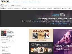 Prime Music viene dentro del servicio de suscripción de Amazon Prime, por el que el usuario paga 99 dólares al año. ESPECIAL /