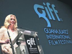 Sarah hoch. Directora del Festival Internacional de Cine de Guanajuato, augura un futuro brillante para las producciones de México. NTX /