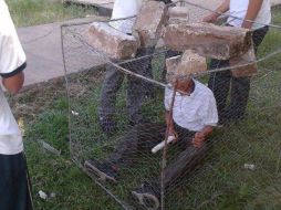 El pasado 30 de junio, subieron un video donde muestra a Kevin amarrado y enjaulado a satisfacción de otros estudiantes de primaria. ESPECIAL /