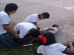 El estudiante de secundaria ha sido objeto de agresiones y maltrato en ese plantel. ESPECIAL /