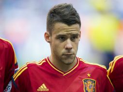 Aunque no se revelaron las crifras del traspaso, se sabe que el zurdo portará el número 18. AP /