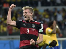 Schürrle celebra su segundo gol para Alemania. AP /
