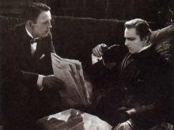 En la imagen aparece John Barrymore como Sherlock Holmes en 1922. ESPECIAL /