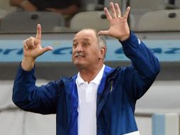 Luiz Felipe Scolari durante el inolvidable partido de Brasil frente Alemania. AFP /