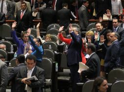 Los artículos son aprobados con 340 votos a favor, 129 en contra y una abstención. NTX /