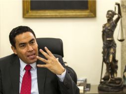 El magistrado llama a los diputados a elegir al titular del IJA para avanzar en la oralidad en Jalisco. ARCHIVO /