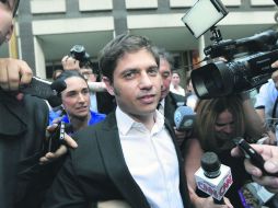 Axel Kicillof. El ministro de Economía afirma que los fondos quieren retratar a Argentina 'como un país que no negocia'. EFE /
