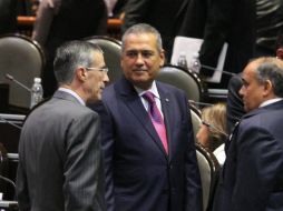 Beltrones explica que los resultados de esta ley se comenzaran a ver inmediatamente y los más importantes se verán a partir de 2015. NTX /