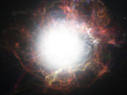 Hasta ahora, los astrónomos asumían que las supernovas eran la principal fuente de producción de polvo cósmico. EFE /