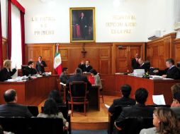 El recurso desechado por la SCJN será turnado de nuevo a un ministro para que elabore una nueva ponencia sobre esa solicitud de amparo. ARCHIVO /
