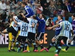 El director técnico está consciente que será una difícil contienda, darán todo en la cancha. AFP /