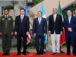 Osorio Chong se reúne con autoridades de Guatemala y EU para abordar la migración infantil. NTX /