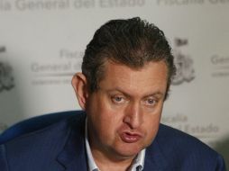 Nájera ofreció rueda de prensa.  /