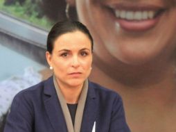 Alejandra Palacios, presidenta de Cofece, espera que las 36 recomendaciones sean adoptadas. CUARTOSCURO  /