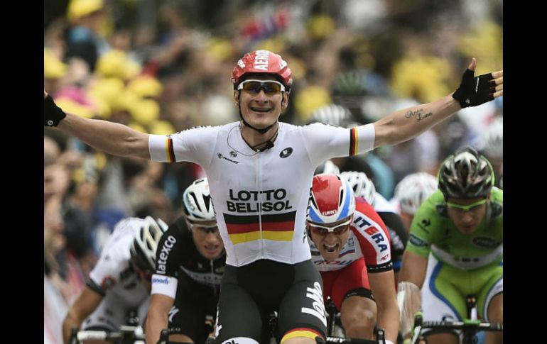 Los 194 kilómetros de la etapa 6 se corrieron entre las localidades de Arras y Reims. AFP /