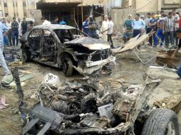 Un terrorista estalló su vehículo cargado con explosivos contra un puesto de control ubicado en el sur de la ciudad. EFE /