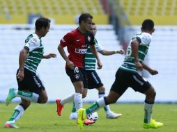 Ayer, Atlas perdió 3-1 ante Santos en la Copa Jalisco. ARCHIVO /