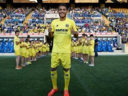 ''Pase lo que pase, (Barcelona) siempre estarás en mi corazón'', escribe Jonathan luego de llegar al Villarreal. Foto: ‏@Thiago6. ESPECIAL /
