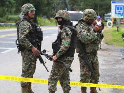 El enfrentamiento tuvo lugar en la comunidad serrana de El Garbanzo. ARCHIVO /