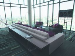 Así es la vista que los huéspedes tienen desde su habitación.  /