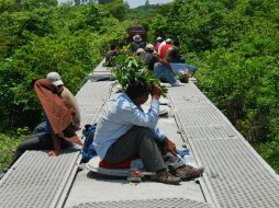 Aseguran que cualquier cosa que disminuya el número de personas que viajan en 'La Bestia' es un esfuerzo bienvenido. ARCHIVO /