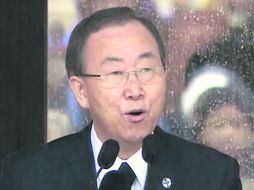 Ban Ki-moon. El secretario general de la ONU dijo que 'demasiados civiles palestinos han muerto'. AFP /